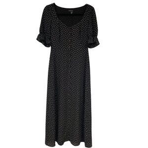 Women's 1 State Button Down Polka Dot Dress | Size 4 | Worn Once